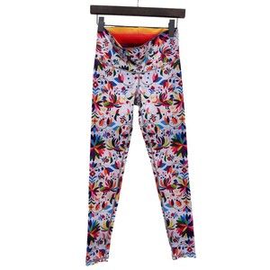 Niyama Sol Womens Size Medium Leggings Bright Rooster